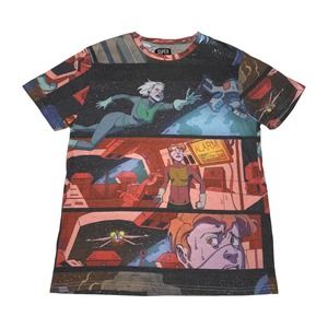 Super Massive large comic strip shirt size large